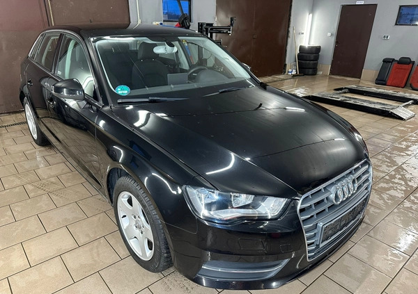 Audi A3 cena 42900 przebieg: 154000, rok produkcji 2013 z Ostrołęka małe 92